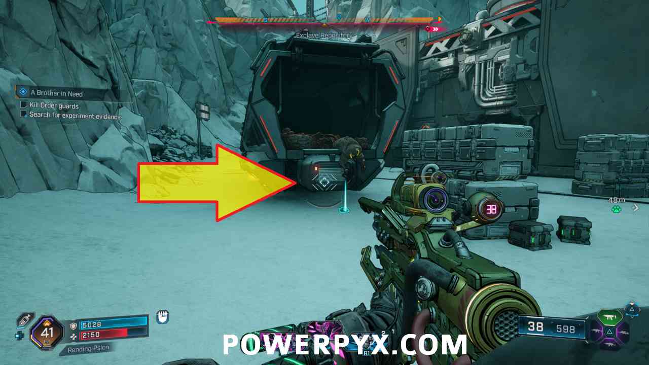 Exclave Repository location in Borderlands 4