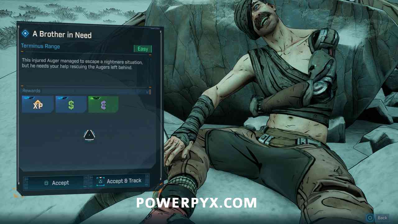 Completing A Brother in Need mission in Borderlands 4