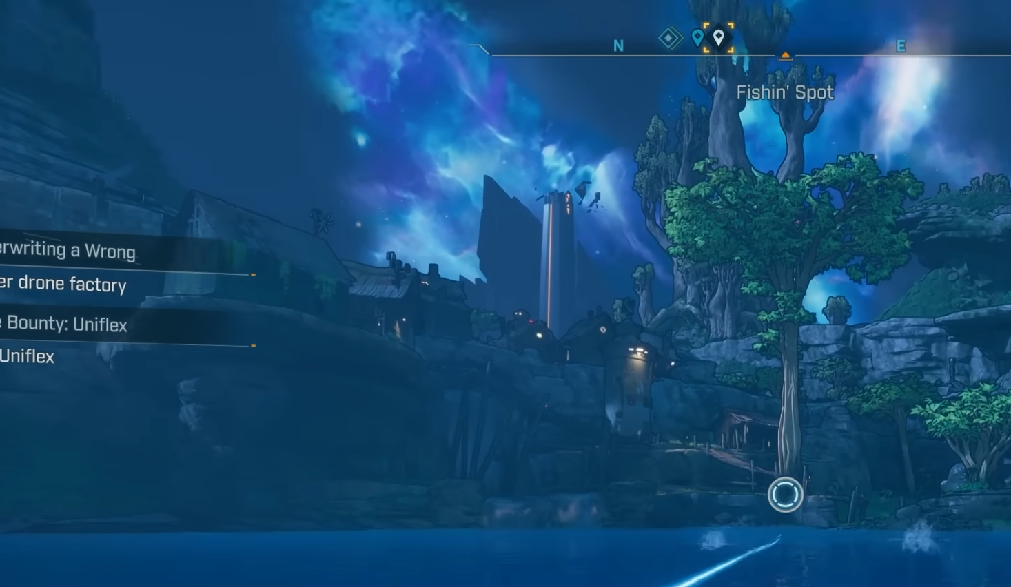 Fishin Spot location in Borderlands 4 Fadefields