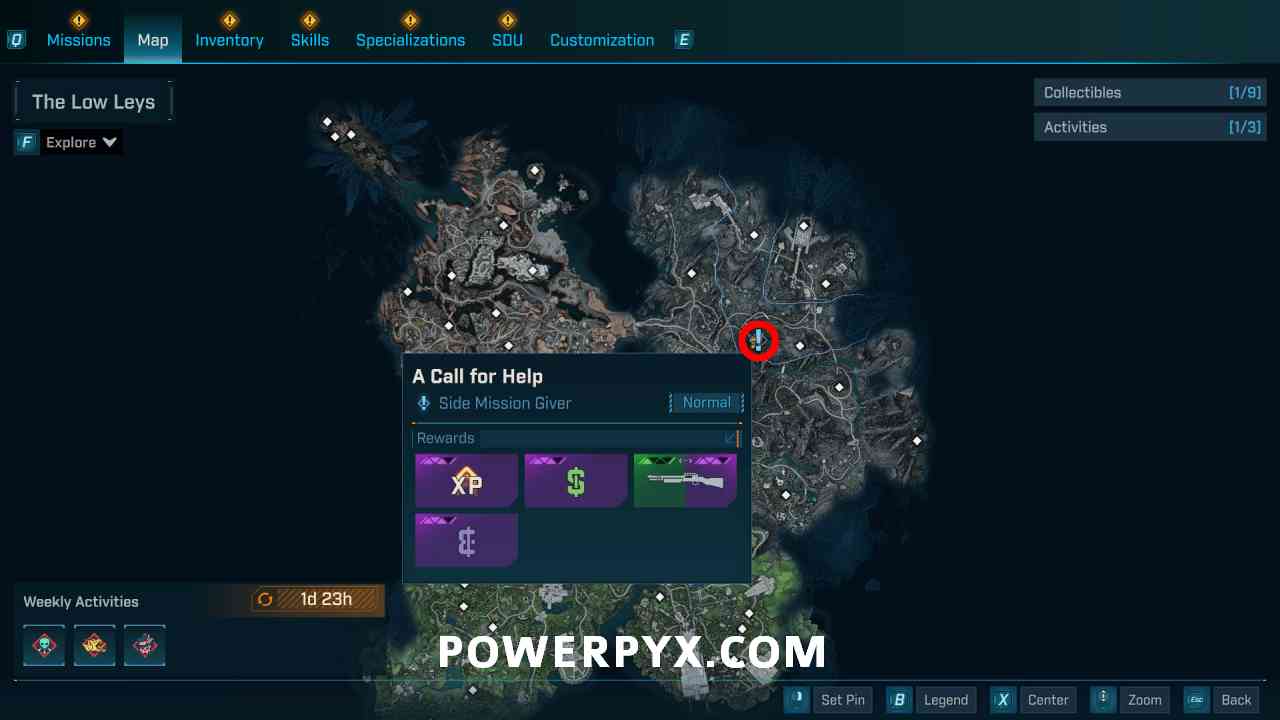 Borderlands 4 A Call for Help mission location at Belton's Bore