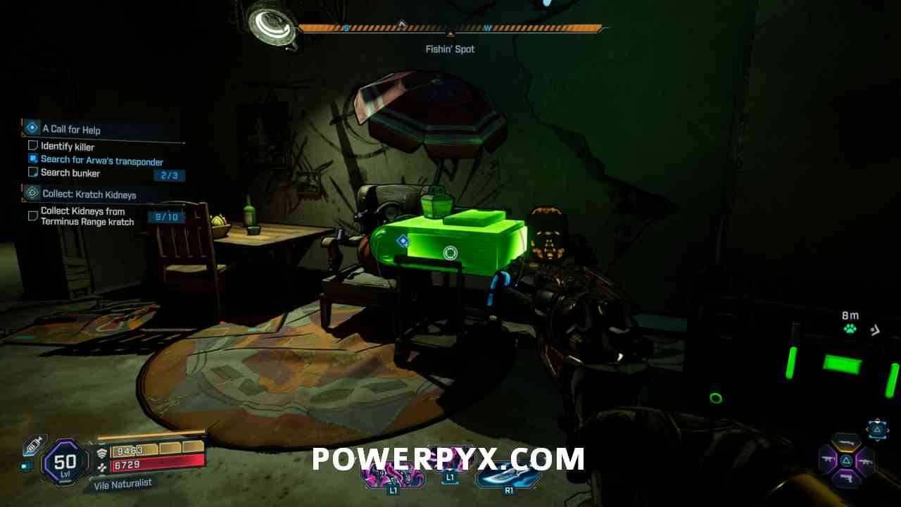 Cave entrance to first transponder in Borderlands 4