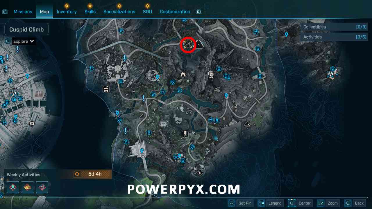 Ancient Crawler location in Order Bunker outskirts