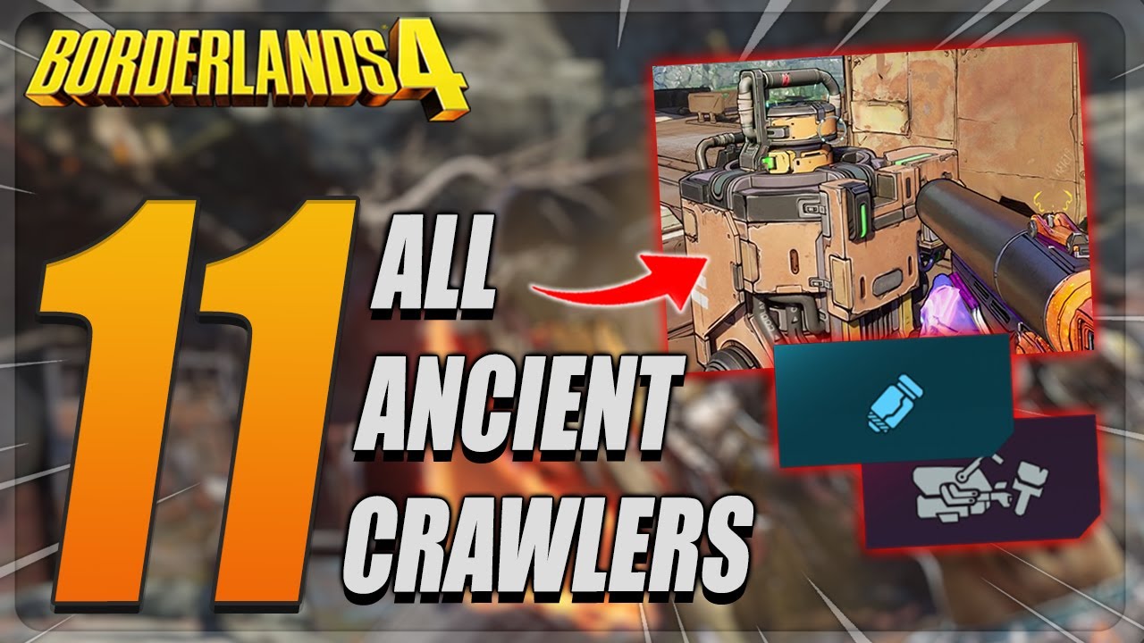 Ancient Crawler location in Ripper Drill Site