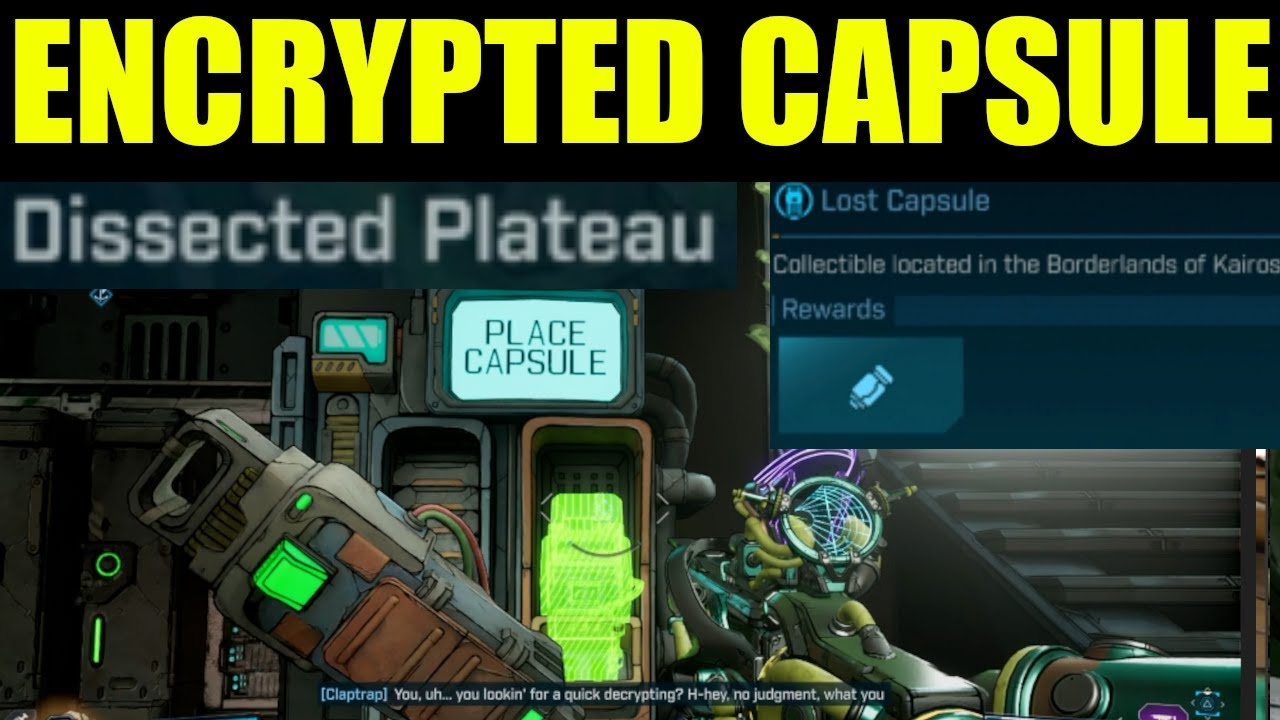 Lost Capsule Loot Reward in Borderlands 4
