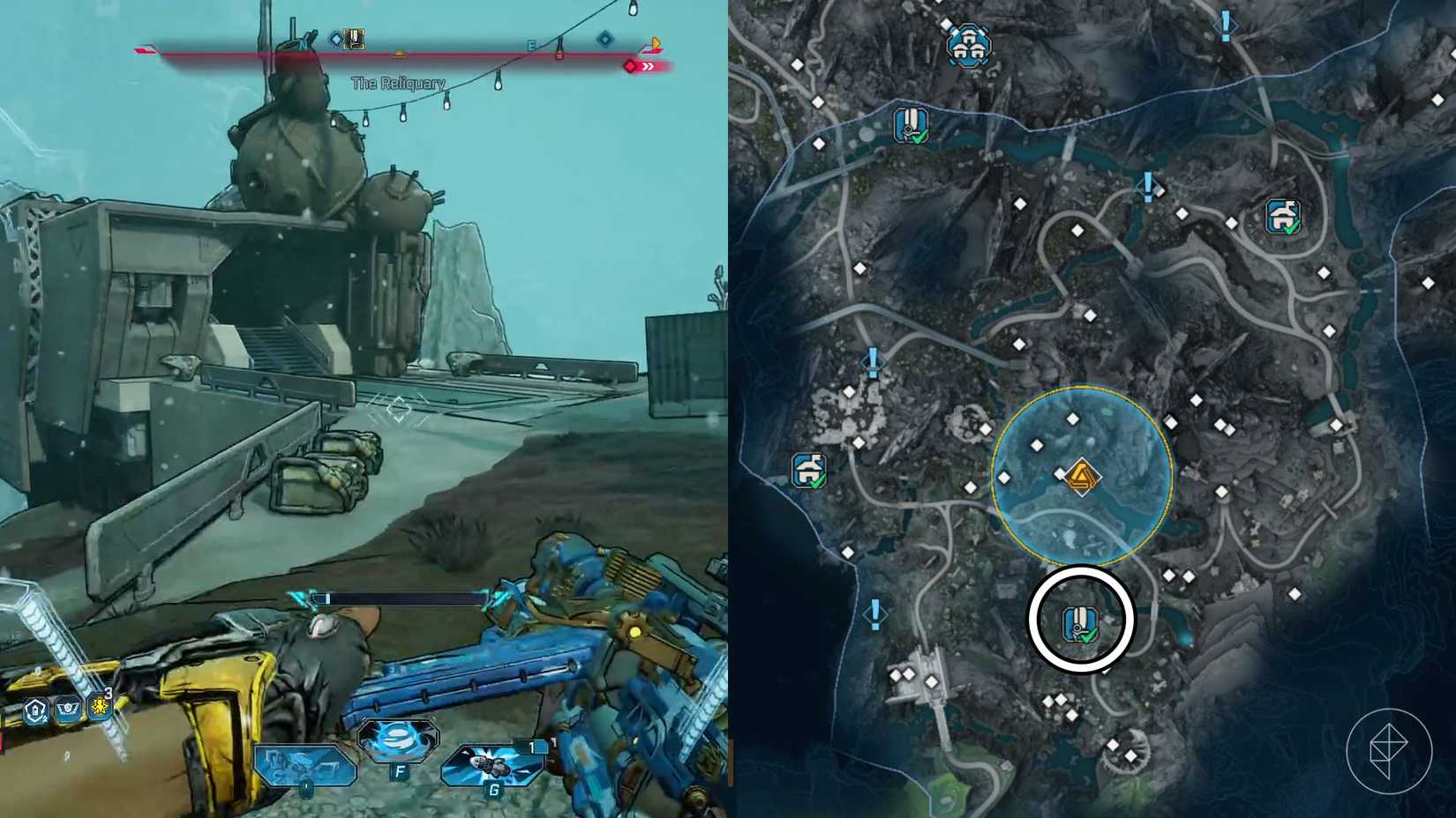 Fast Travel point unlocked at an Order Silo