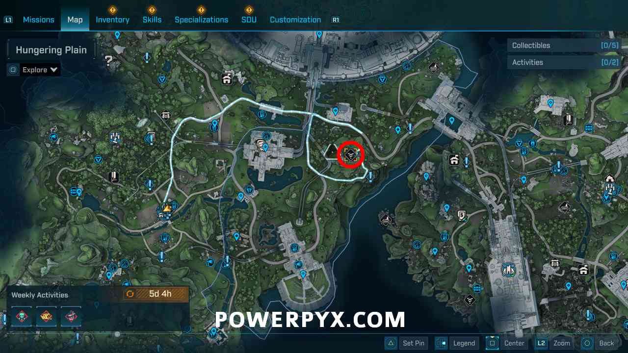 Titan's Gorge Ripper Drill Site Borderlands 4 location
