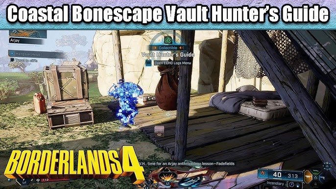 Vault Hunter's Guide location in The Sprawl