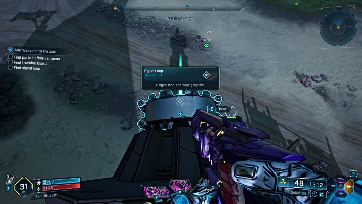 Borderlands 4 Welcome to the Jam signal loop item