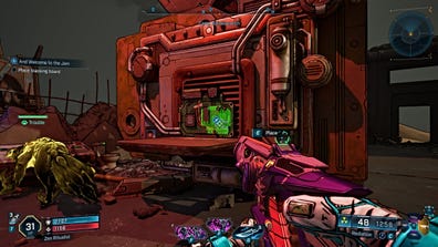 Borderlands 4 Welcome to the Jam tracking board placement