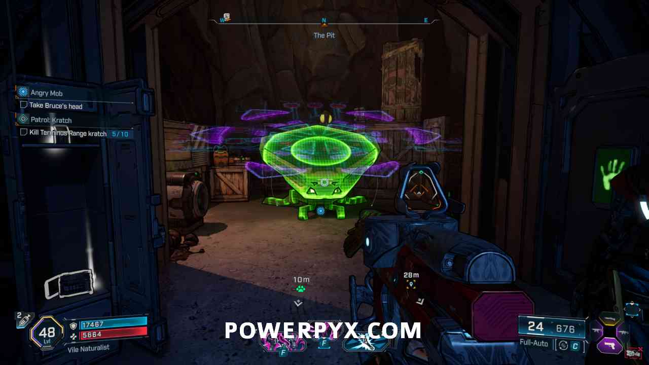 Using grapple hook in factory