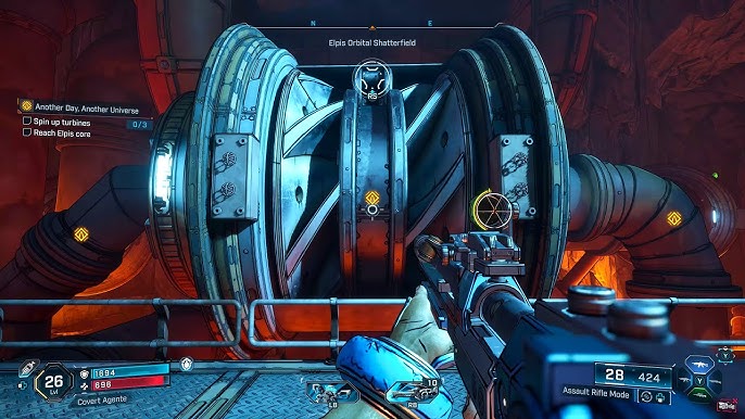 Spinning turbines in Borderlands 4