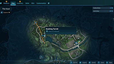Borderlands 4 Mort Location at Gushing Turret