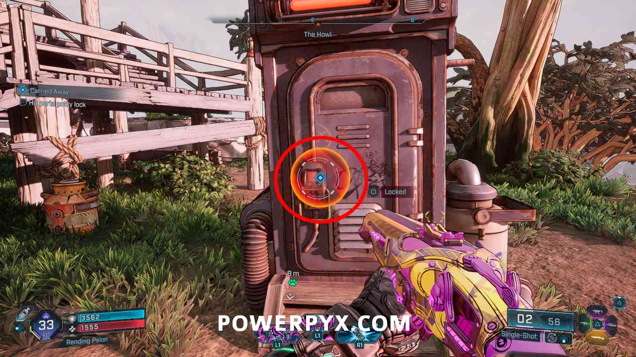 Talking porta potty in Borderlands 4