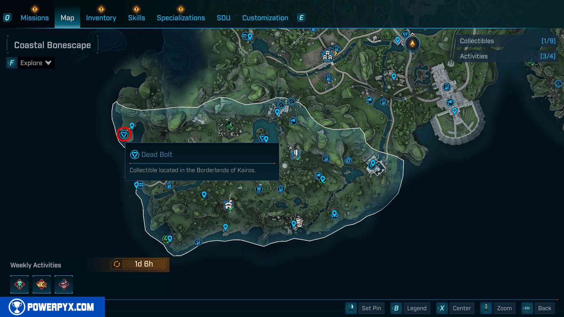 Borderlands 4 Coastal Bonescape landscape