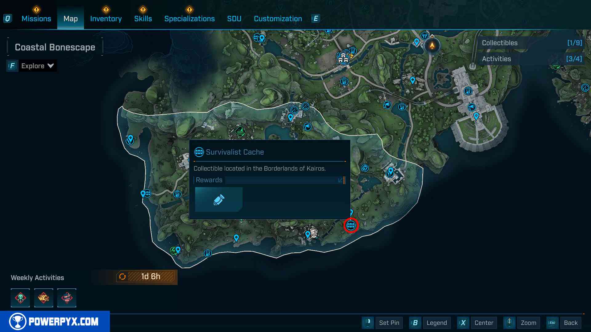Survivalist Cache Icon