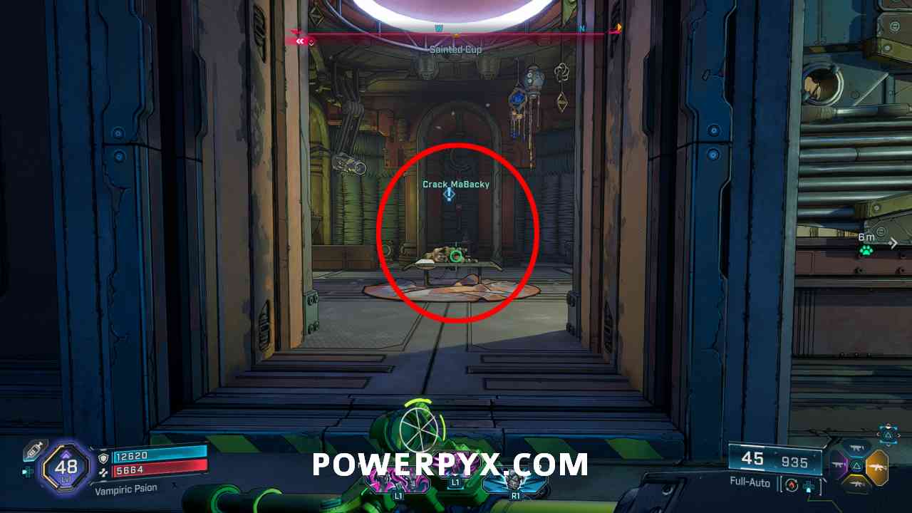 Borderlands 4 grapple point location for high ground