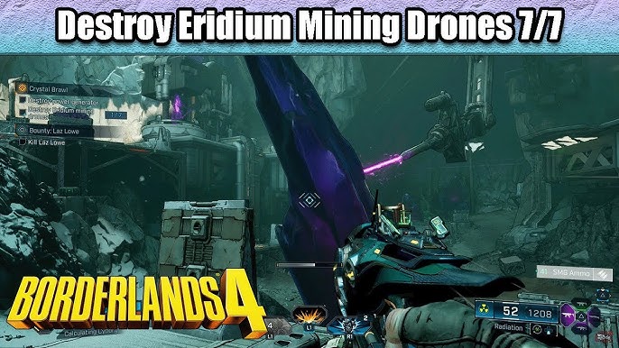 Seventh Eridium mining drone location in Borderlands 4