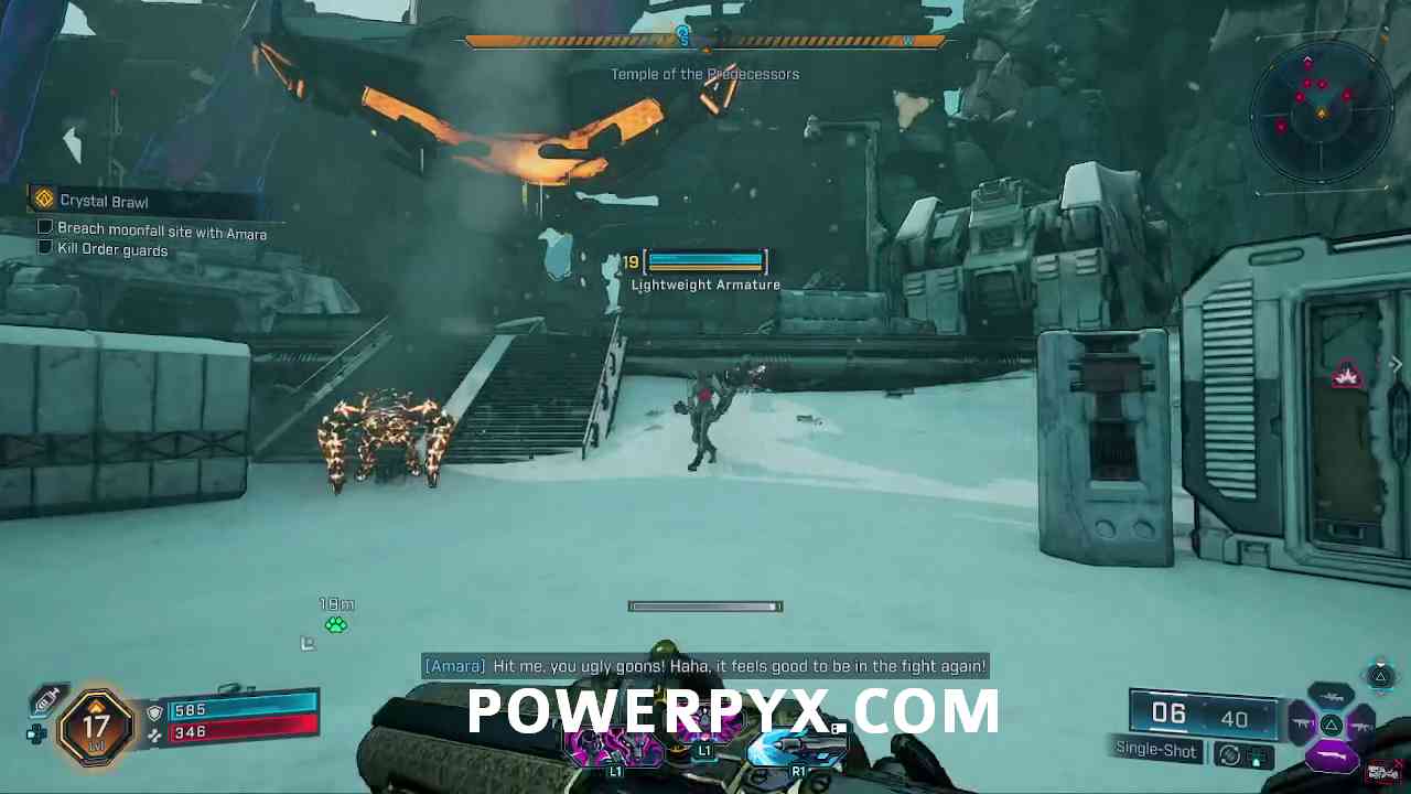 Fighting Kill Order guards in Borderlands 4