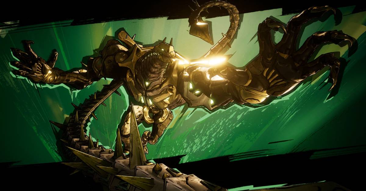 Primordial Guardian Inceptus boss in Borderlands 4