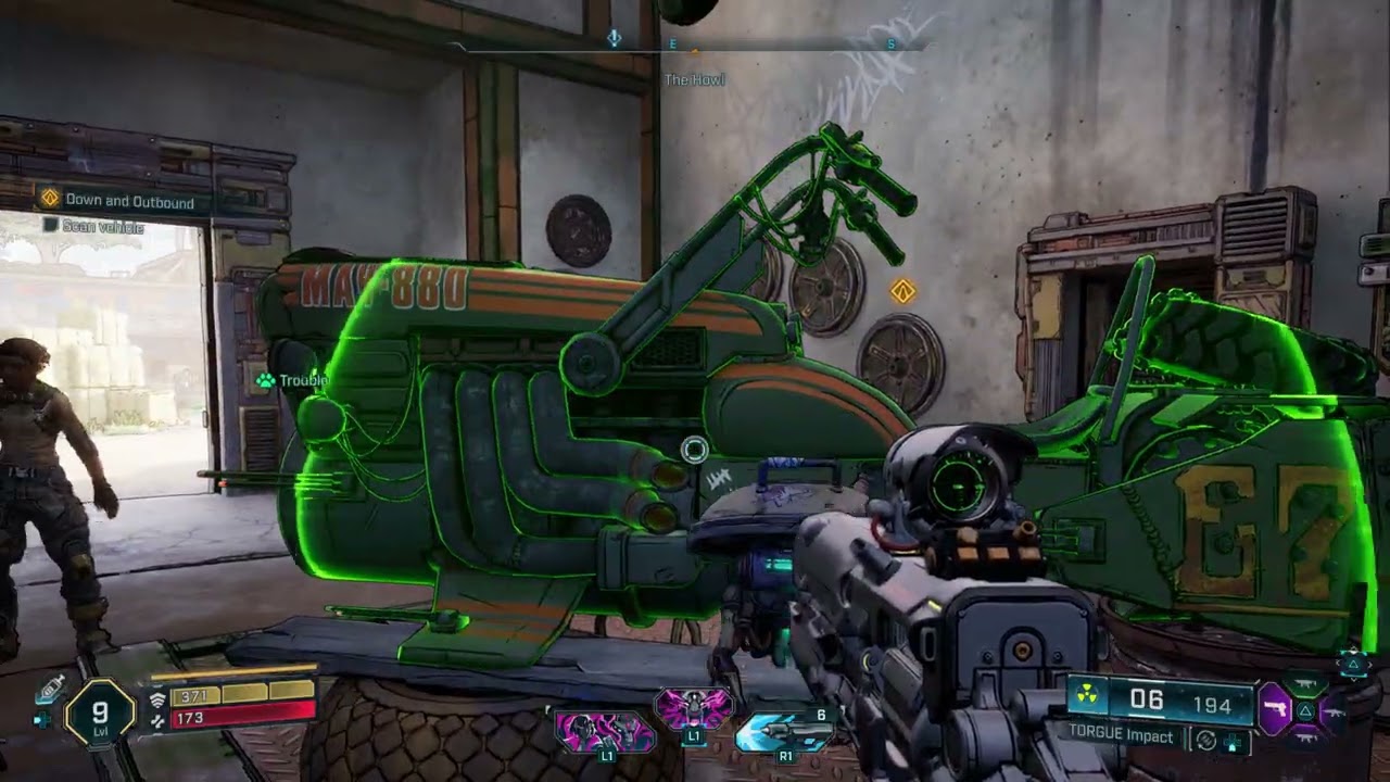 Borderlands 4 meeting Conway for digirunner vehicle
