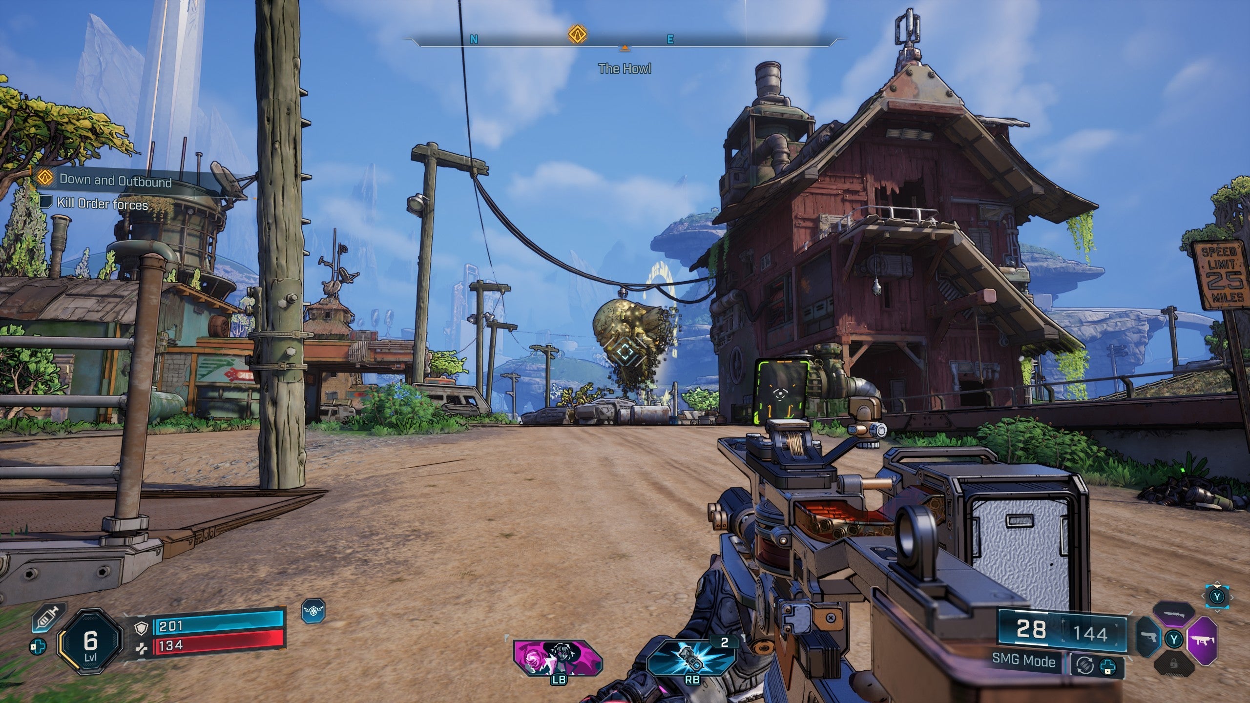 Borderlands 4 Order Surveillance Center entrance combat