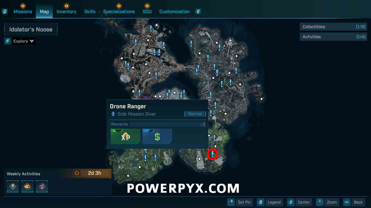 Borderlands 4 Droning On Side Mission Location