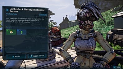 Professor Ambreleigh location at Hungering Plain in Borderlands 4
