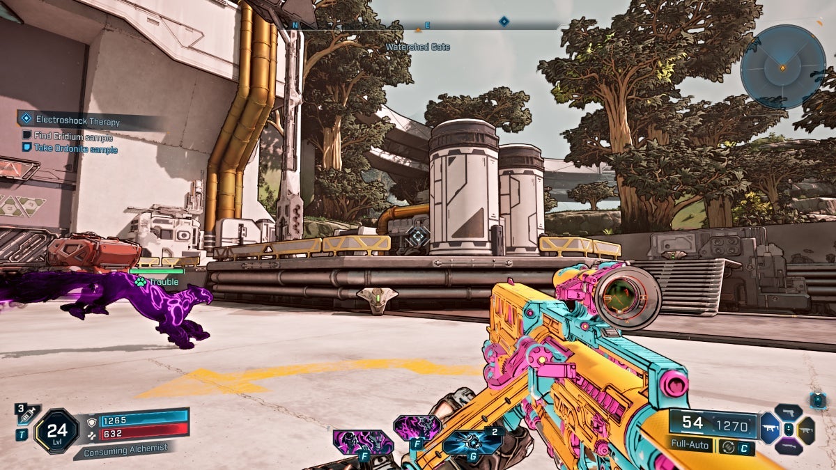 Watershed Gate location in Borderlands 4