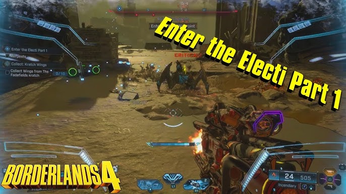 Electi faction cosmetic item in Borderlands 4