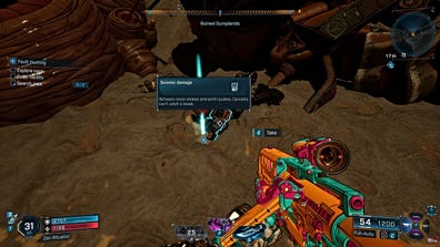 Assault rifle reward from Fault Hunting mission