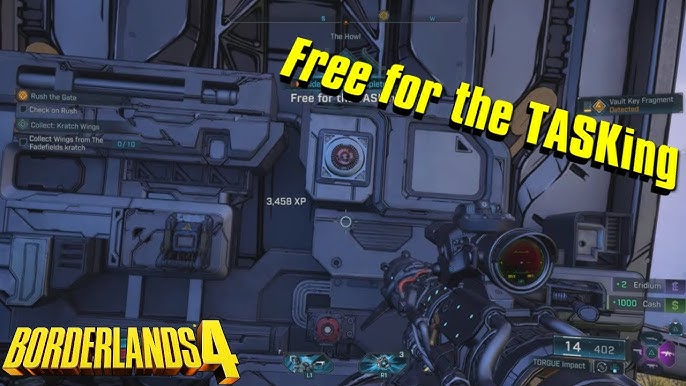 Random gun reward from Free for the TASKing mission