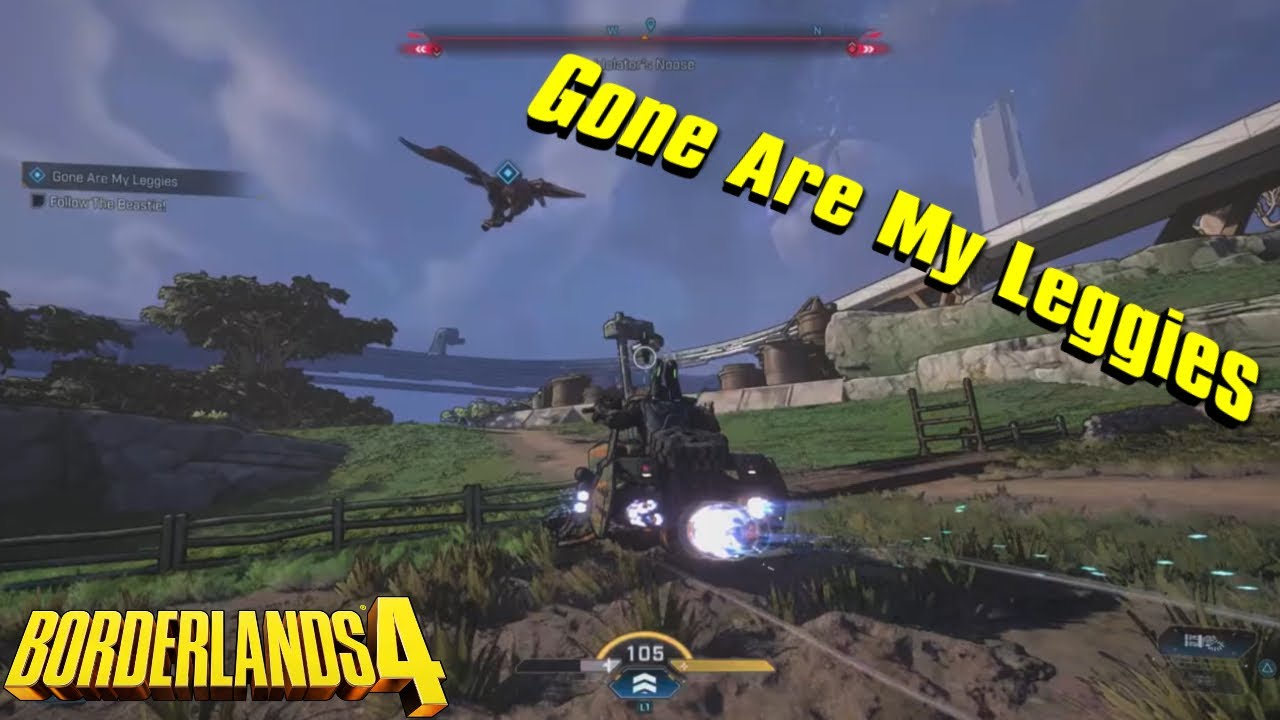Sniper rifle reward from Gone Are My Leggies mission