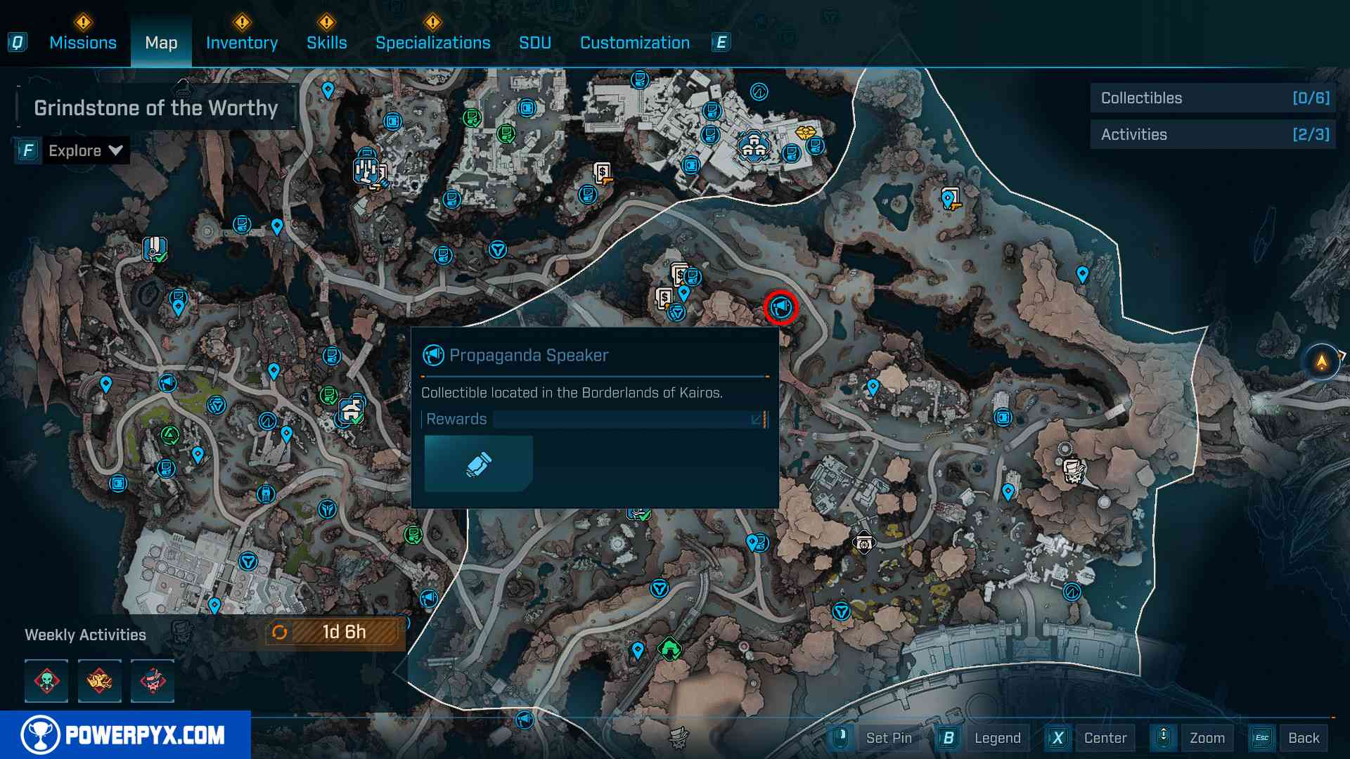 Propaganda Speaker location in Borderlands 4