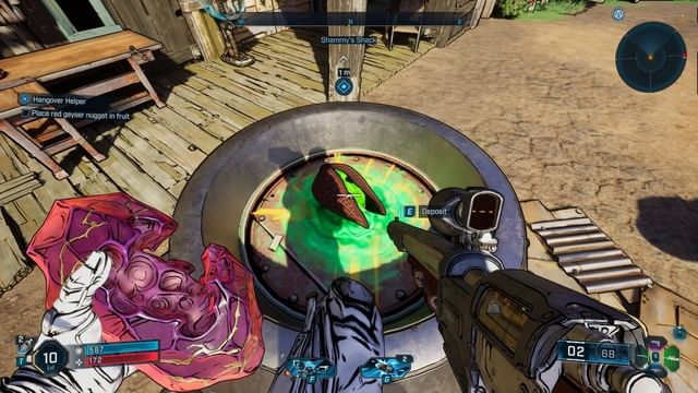 Hangover Helper pistol reward in Borderlands 4