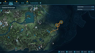 First fruit location on cliffside in Borderlands 4