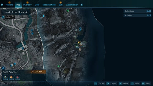 Marcus Bobblehead location in Heart of the Mountain