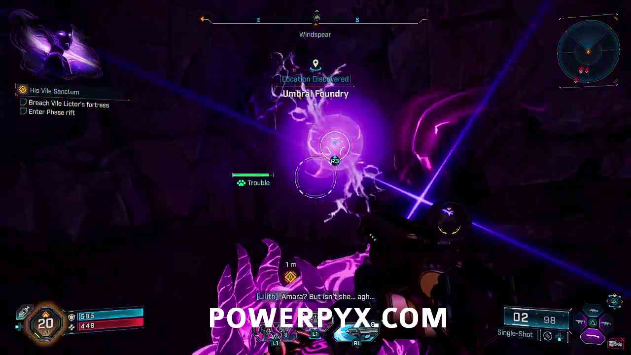 Vile Lictor's bolt reward in Borderlands 4