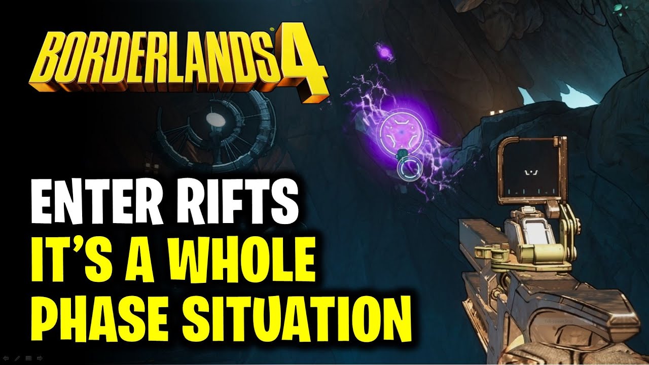 Entering phase rifts in Borderlands 4