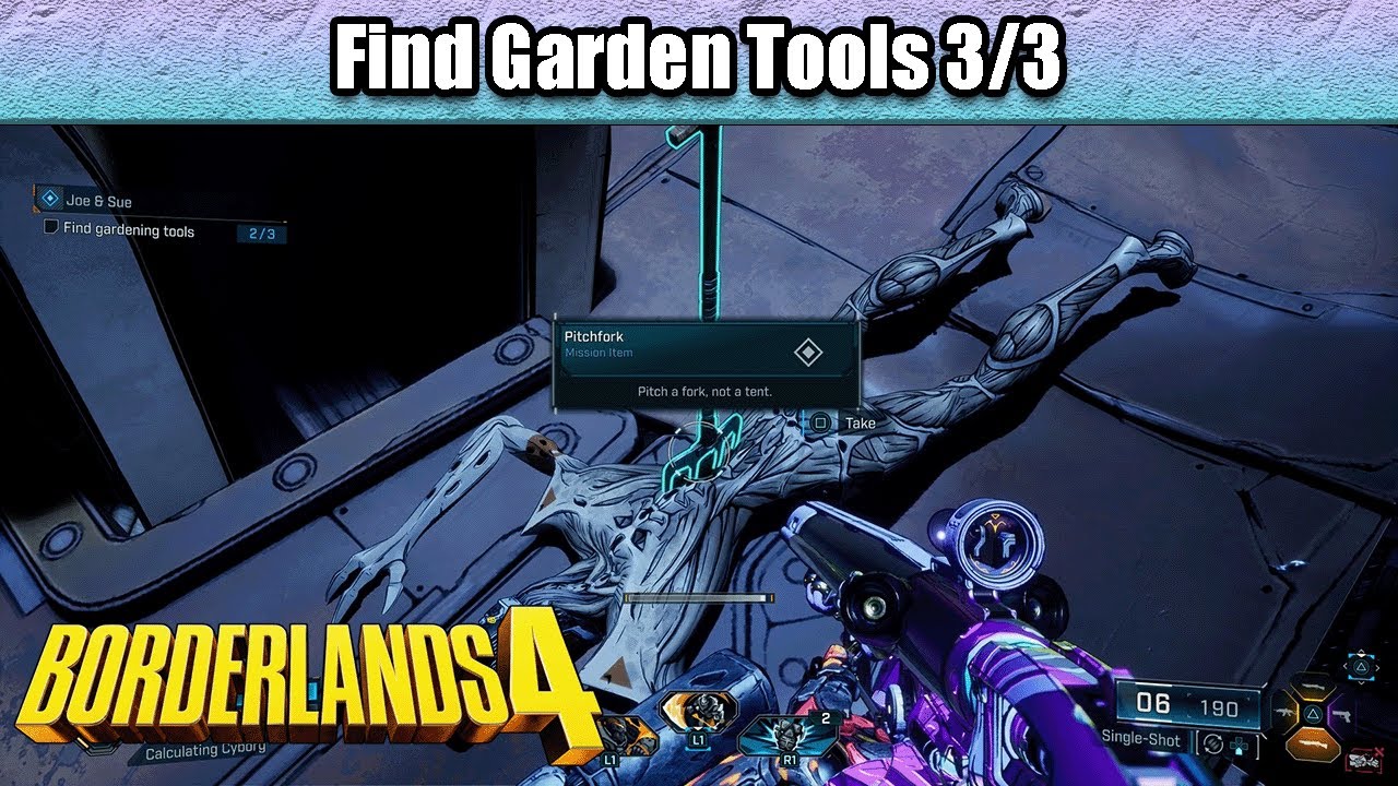 First gardening tool location in Borderlands 4