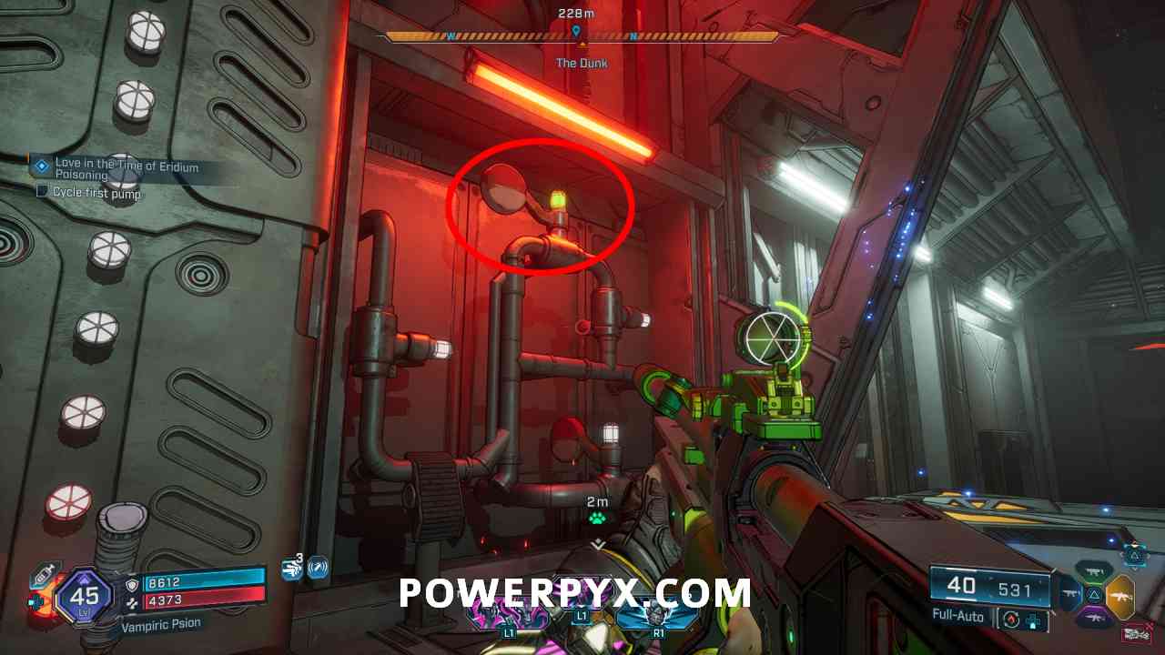Third pump with eight targets to activate