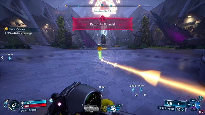 Ordonite capacitor location in Borderlands 4