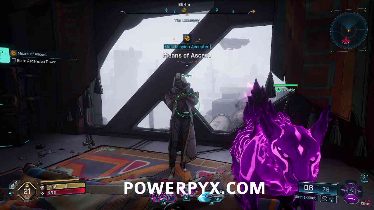 Returning to Ascension Tower
