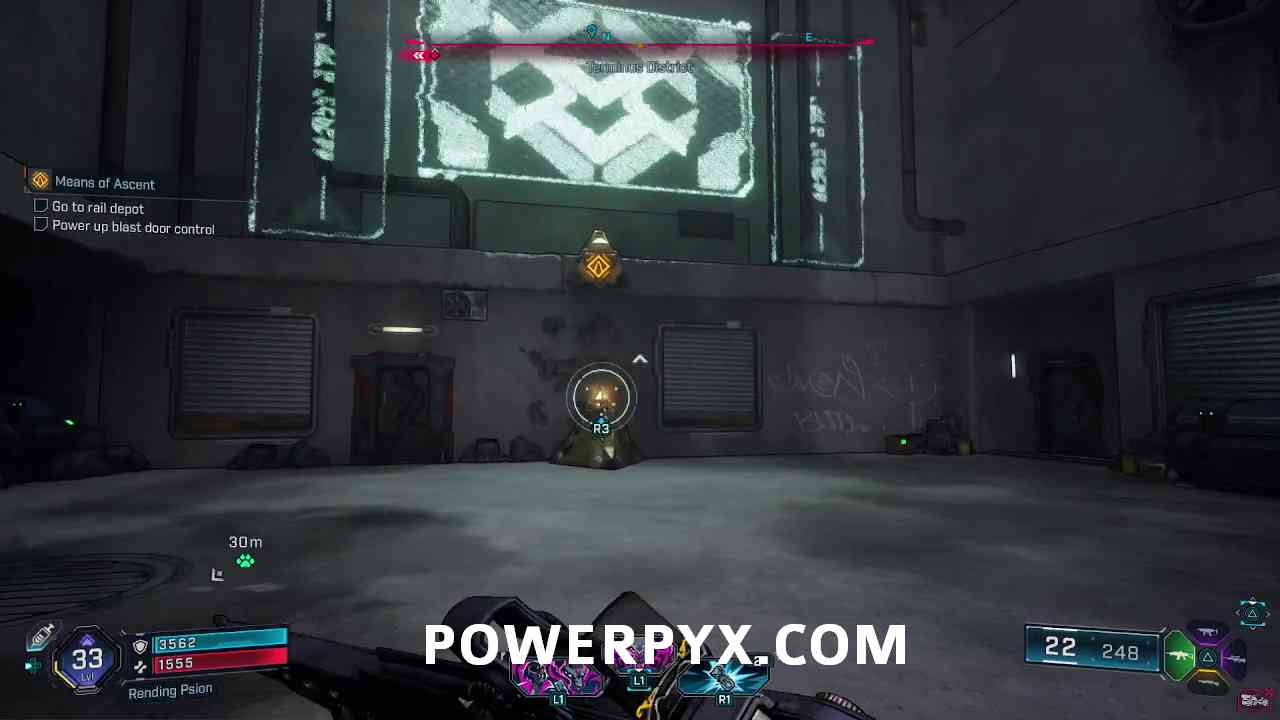 Final enemy encounter in Means of Ascent