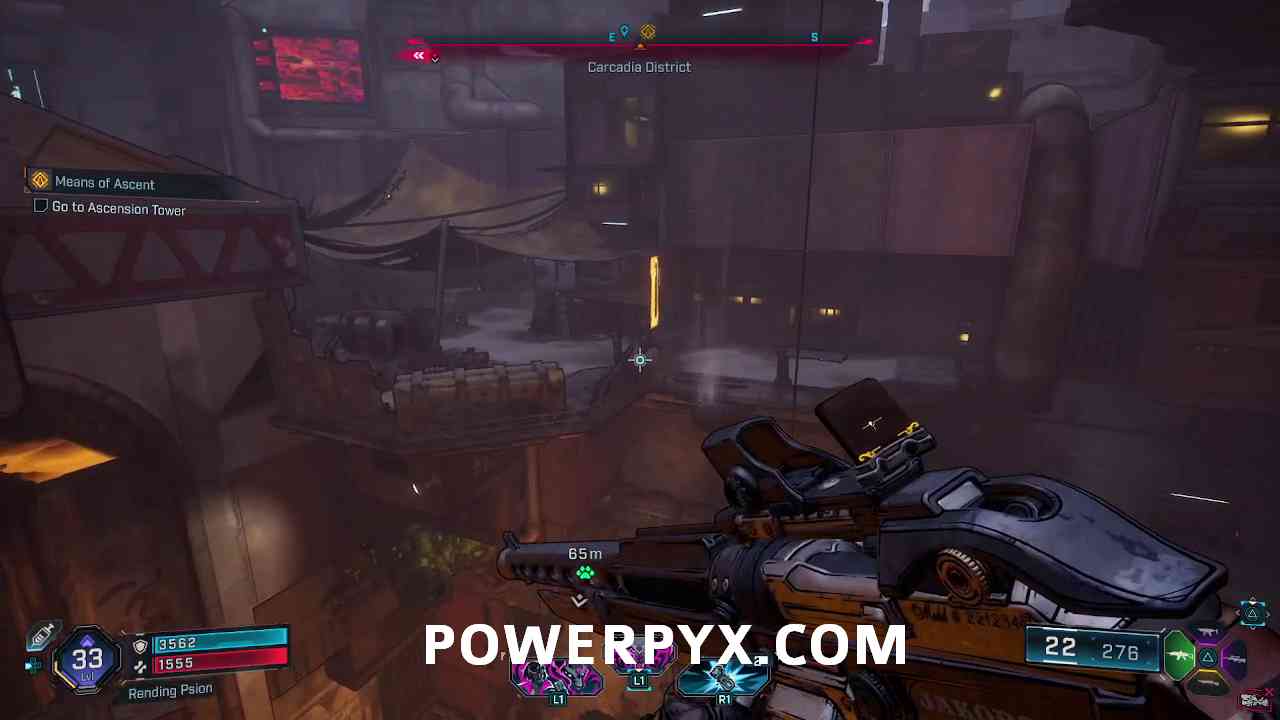 Platform jumping puzzle in Borderlands 4