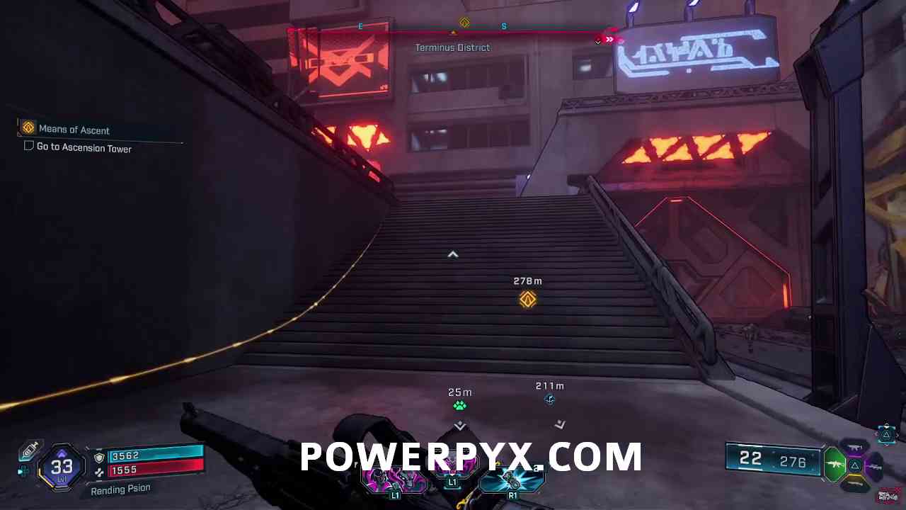 Ascension Tower entrance in Borderlands 4
