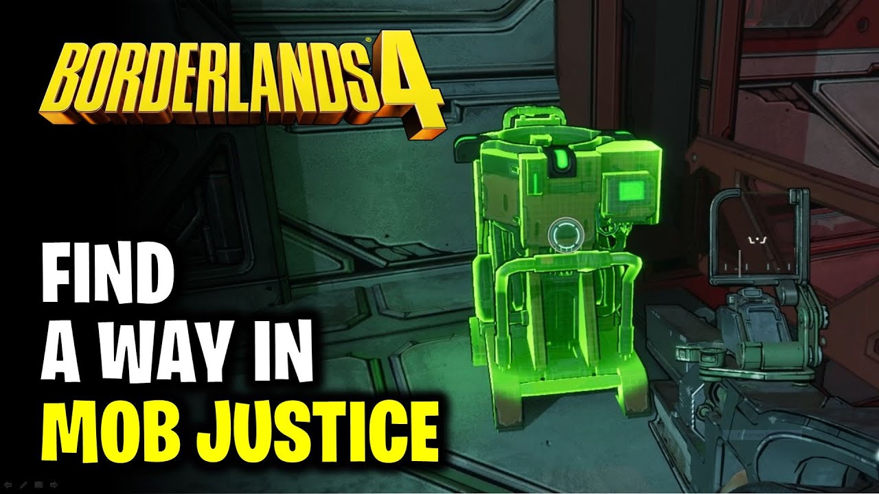 Locked door mechanism in Borderlands 4