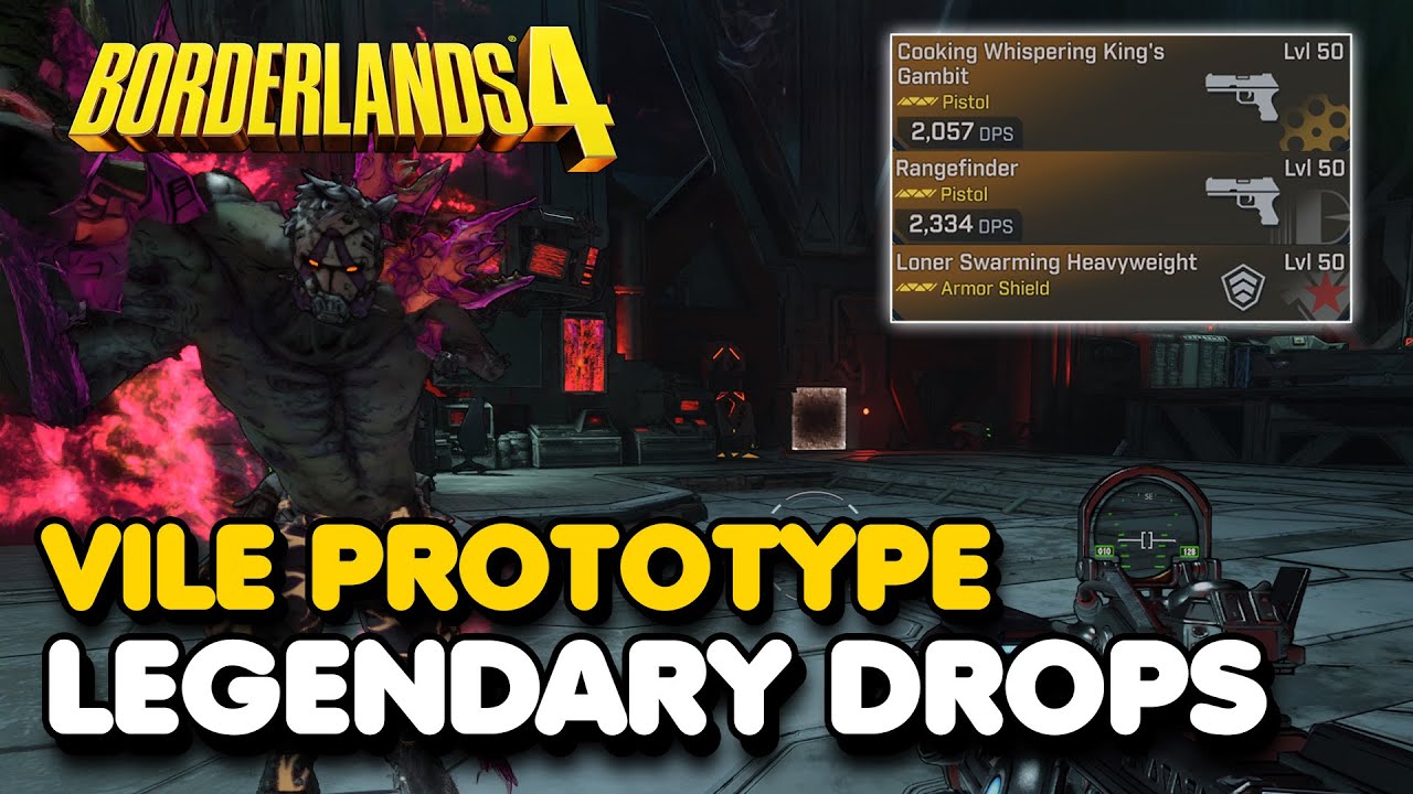 Vile Prototype enemy in Borderlands 4