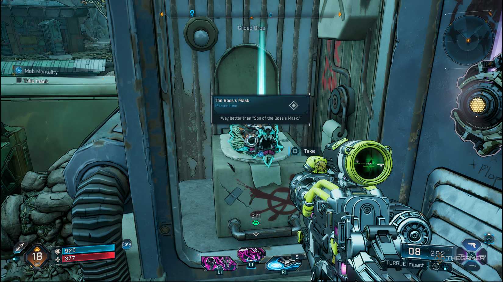 Borderlands 4 porta potty dead drop location