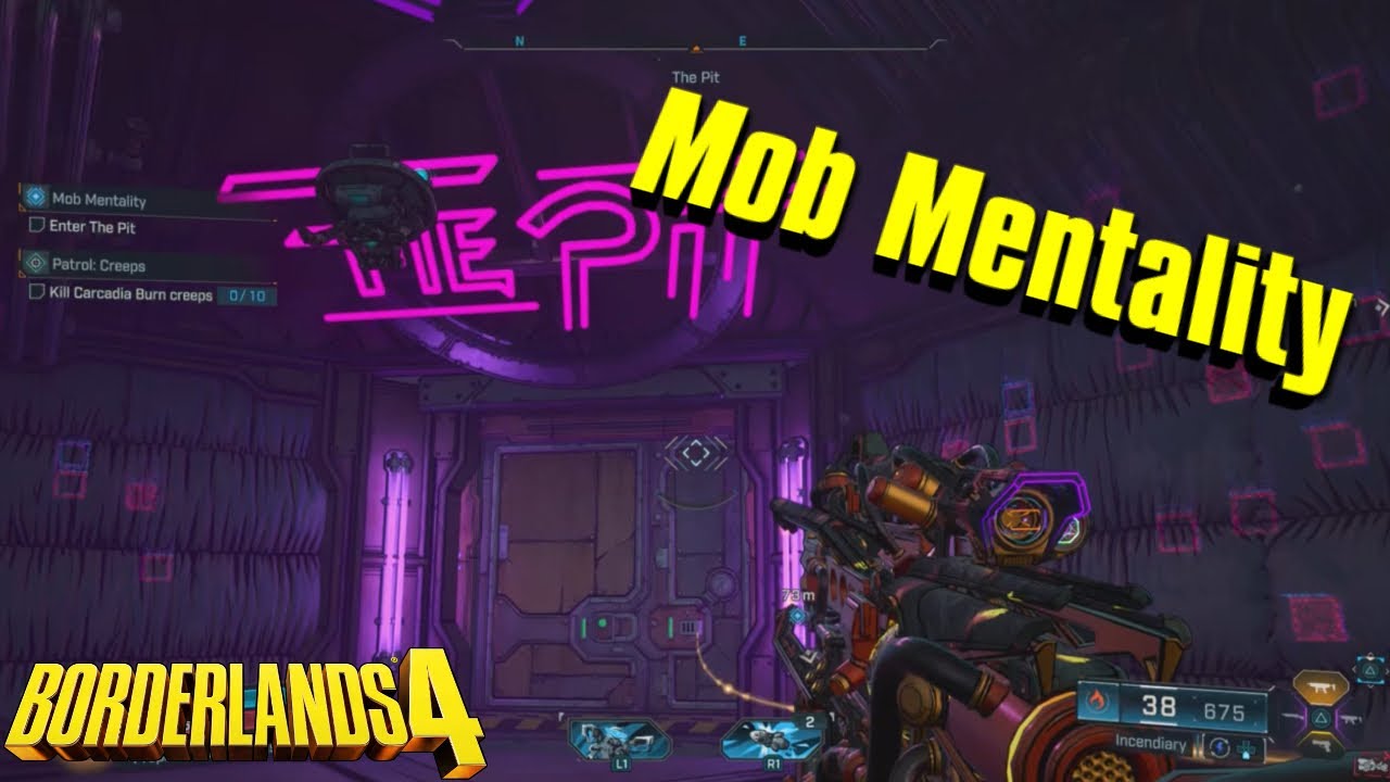 Borderlands 4 Mob Mentality mission complete screen