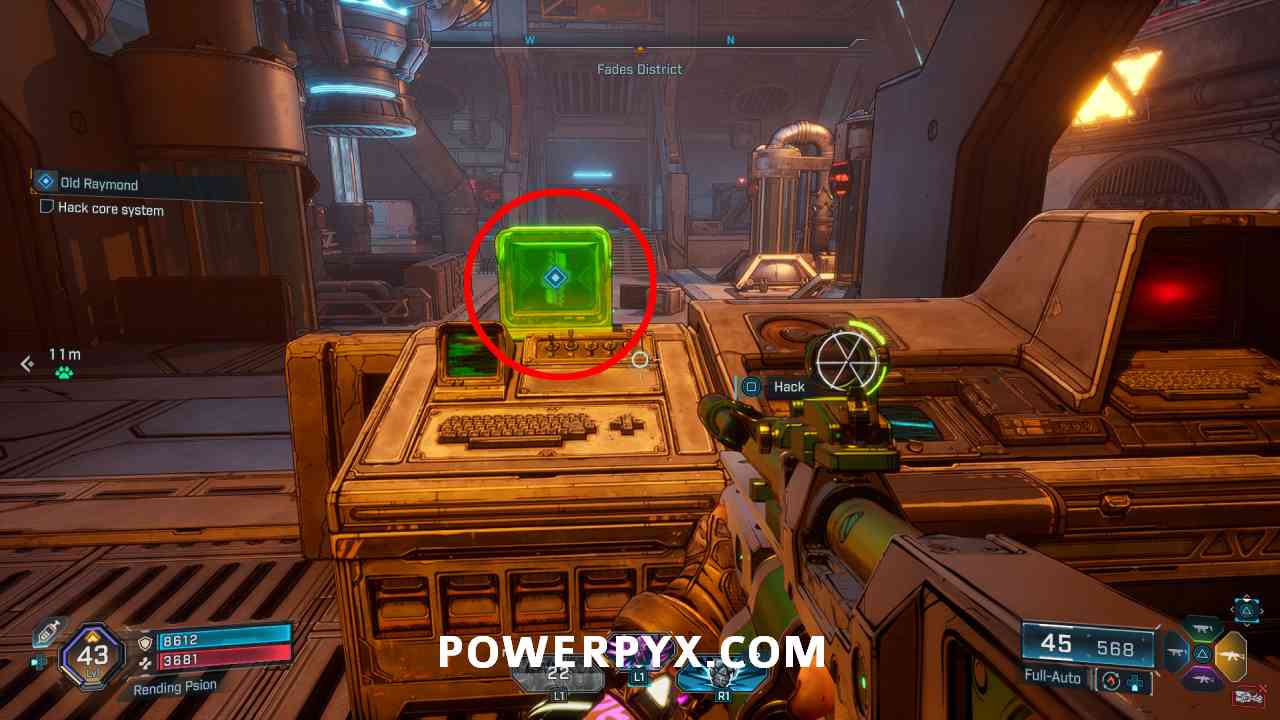 Hacking the core system computer